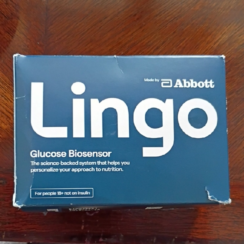 Lingo Glucose Biosensor - Blue